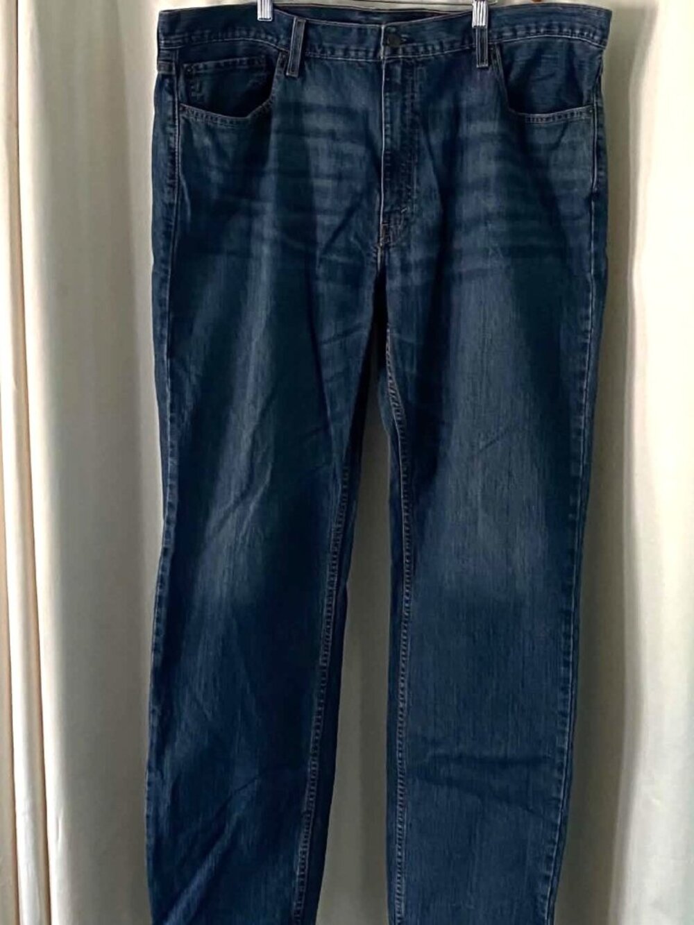Levi's 559 Relaxed Straight Jeans Men's W42 L36 Blue Medium Wash 100% Cotton
